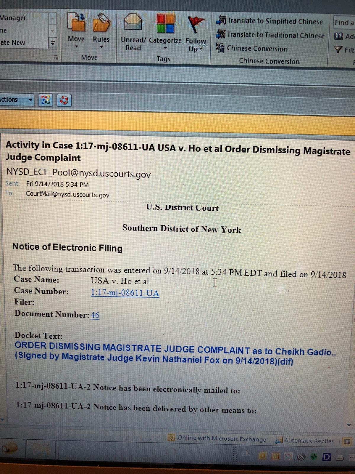 Les partisans de Gadio dénoncent un acharnement d’une «certaine presse» sur leur leader