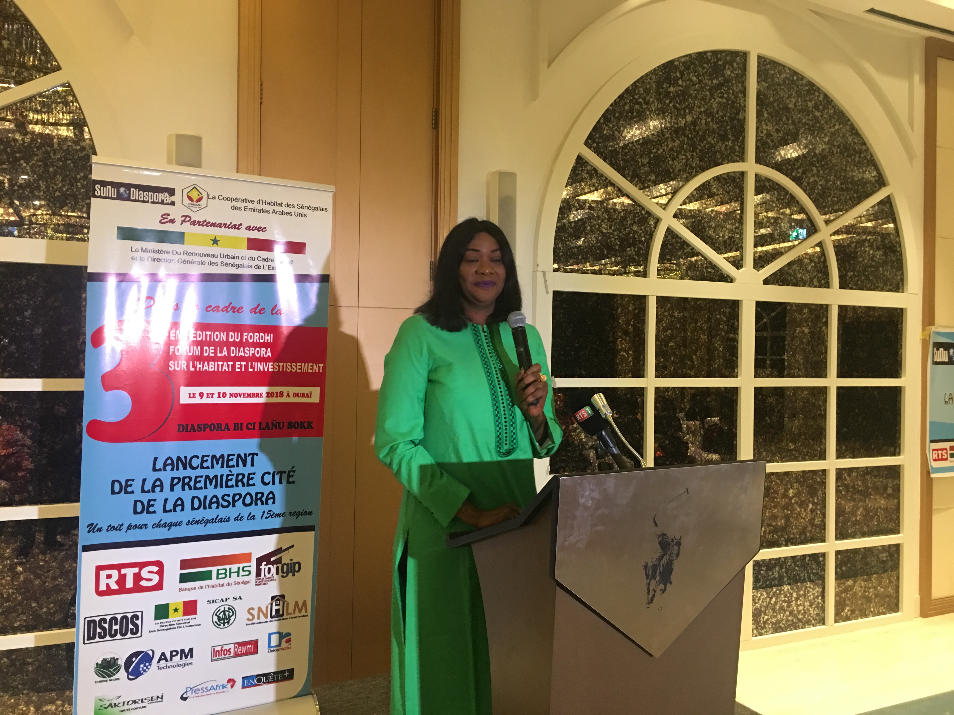 Absatou Kane Diop, Directrice de Sunu Diaspora et initiatrice du Forum