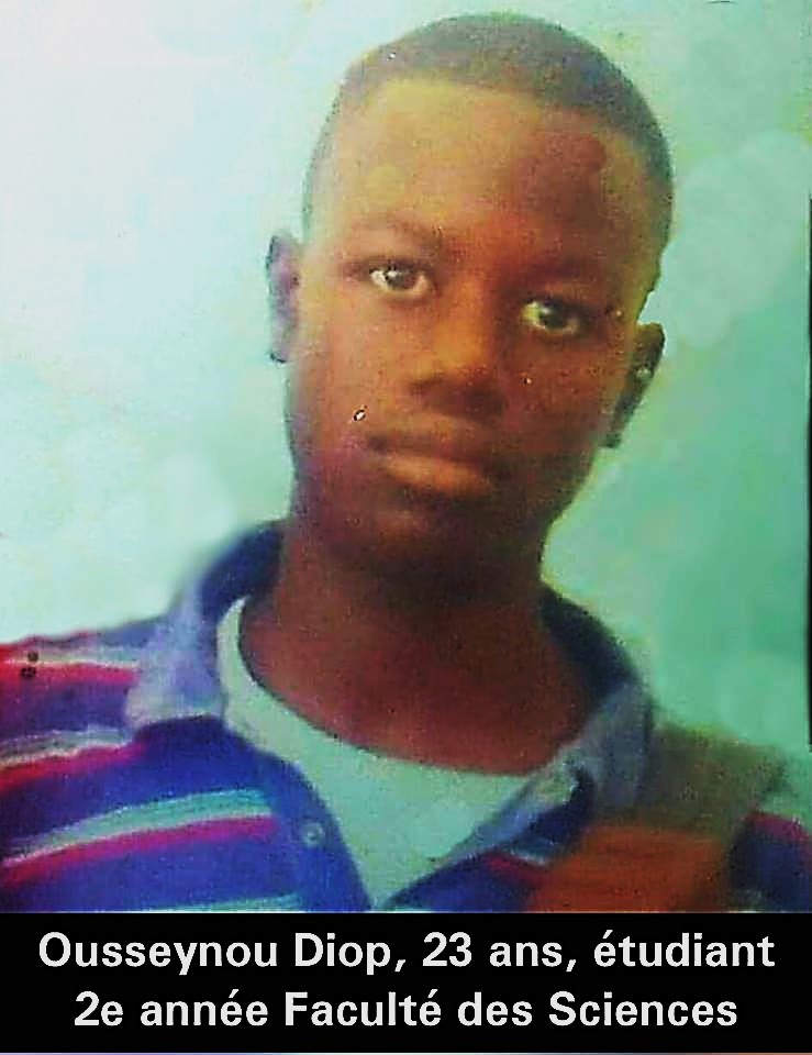 Thiès: la famille du jeune Ousseynou Diop se mobilise pour sa libération