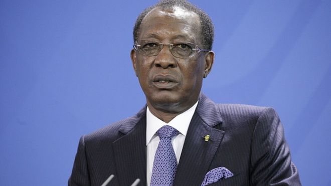 Idriss Deby en visite en Israël