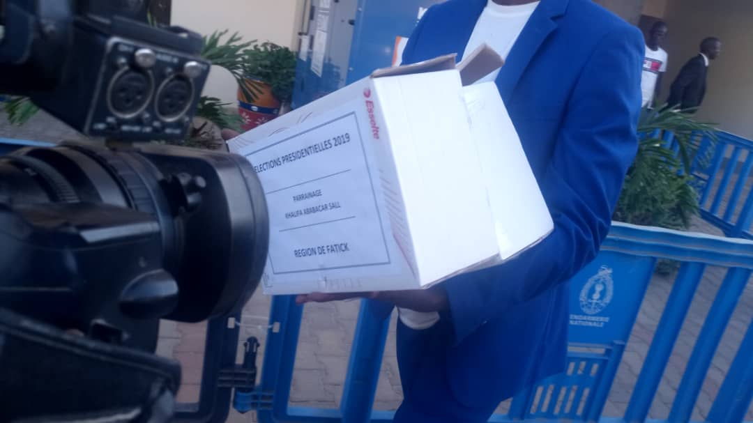 Conseil constitutionnel: Khalifa Sall a déposé ses listes de parrainages