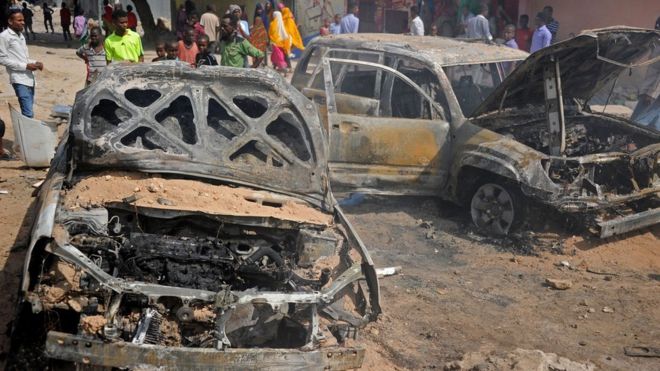Au moins sept morts dans un double attentat en Somalie