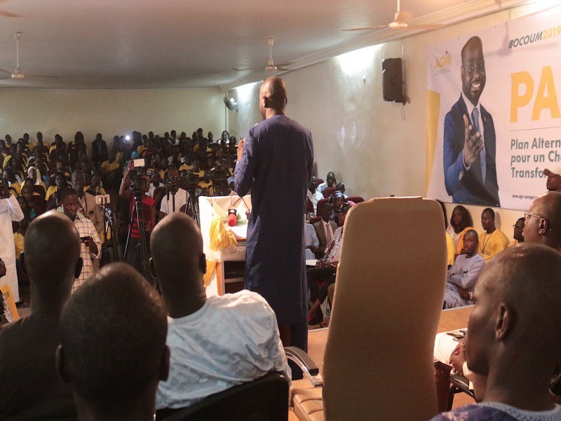 Présidentielle 2019 : Thierno Bocoum out !