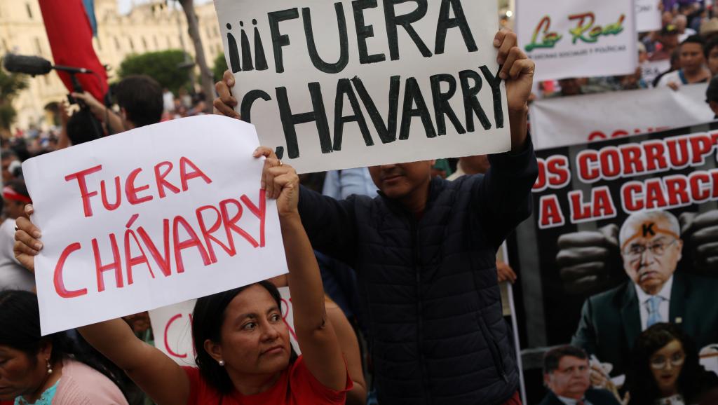 Pérou: les manifestants demandent la démission du procureur général Chavarry