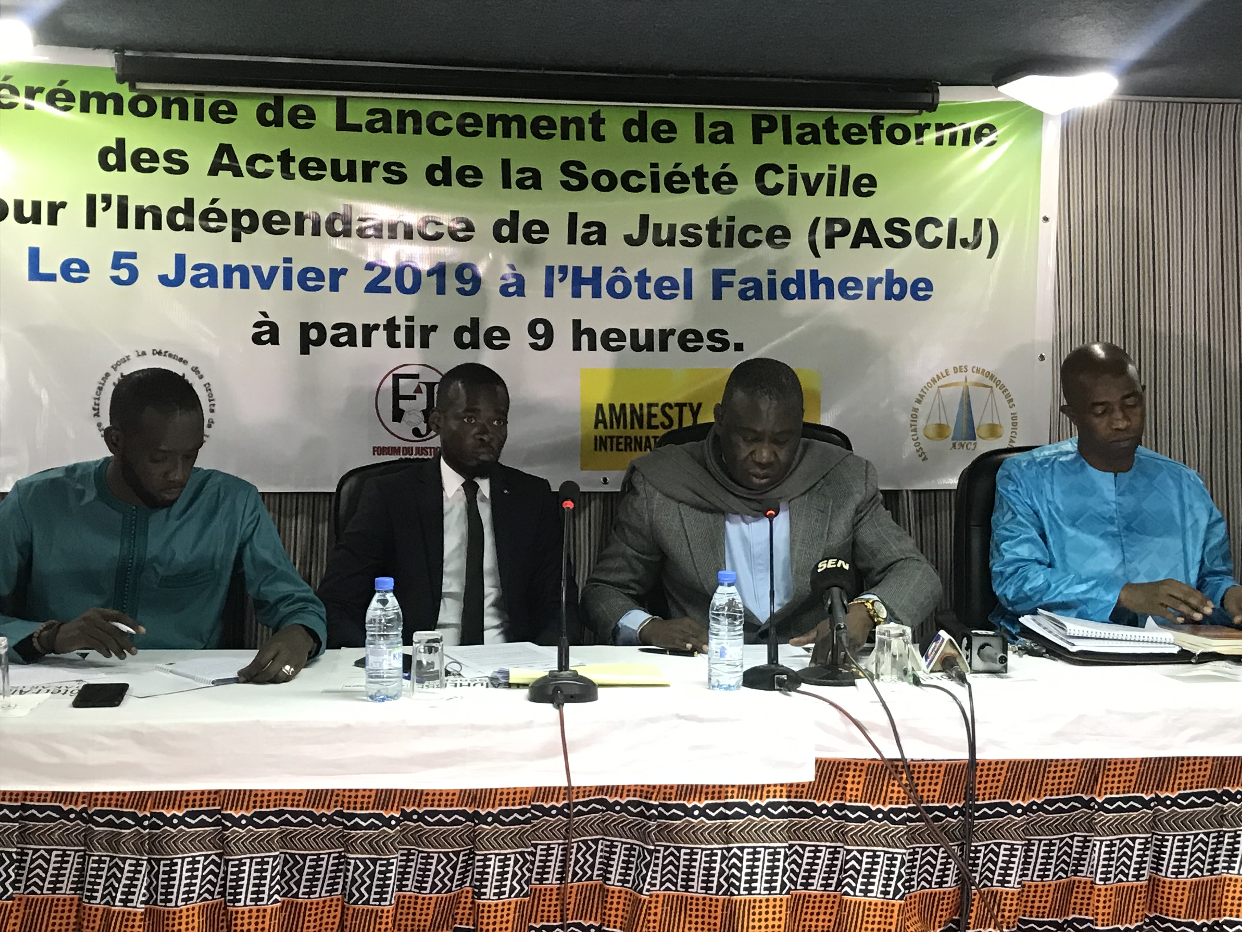 Lancement PASCIJ : Me Assane Dioma Ndiaye veut la fin d'une justice aux ordres