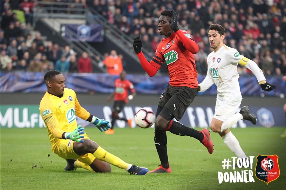 32e de finales Coupe de France: Ismaila Sarr Sarr buteur 