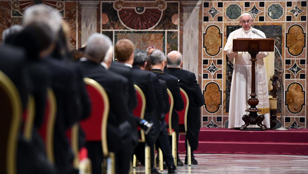 Dans ces vœux au corps diplomatique, le pape François n'oublie pas l'Afrique