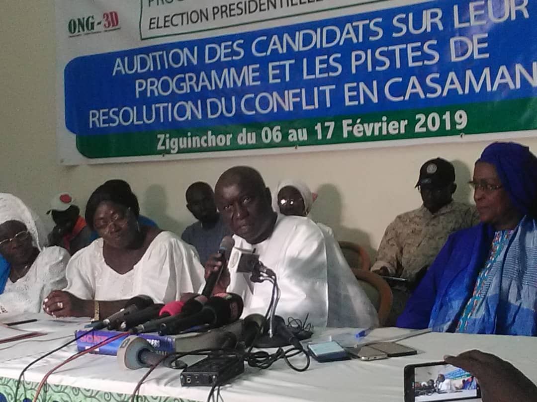 A Ziguinchor, Idrissa Seck s’engage à soutenir la Plateforme des femmes pour la paix en Casamance