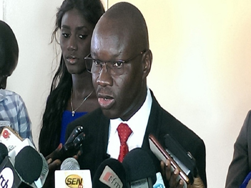 Bernard Casimir Cissé,  Directeur de la formation et de la communication à la Direction générale des élections