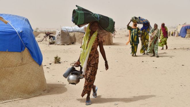 Les réfugiés nigérians forcés de partir du Cameroun