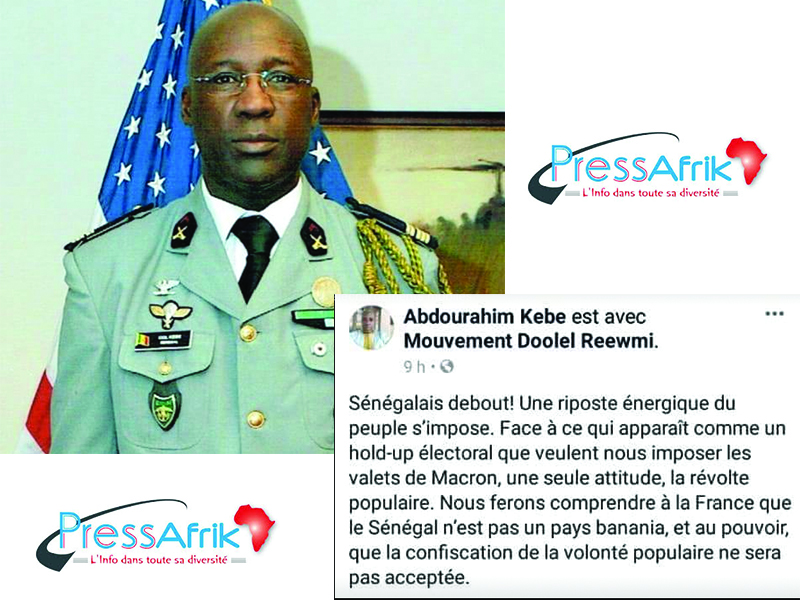 Arrestation du Colonel Abdourahim Kébé à Saint-Louis: L'audition se poursuit