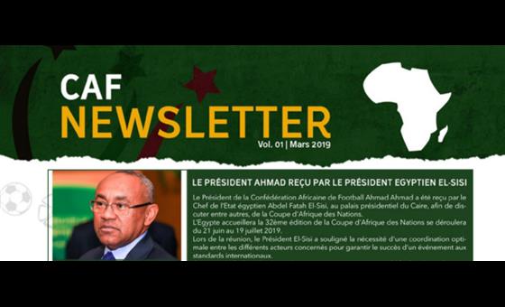 La CAF lance la publication de sa nouvelle « CAF NEWSLETTER »