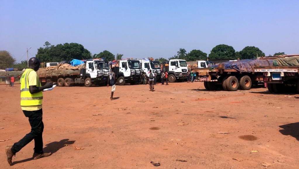 RCA: après plusieurs jours de blocage, un convoi de camions arrive du Cameroun