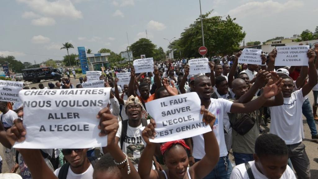 Côte d'Ivoire: des étudiants de la Fesci perturbent les cours de certains lycées