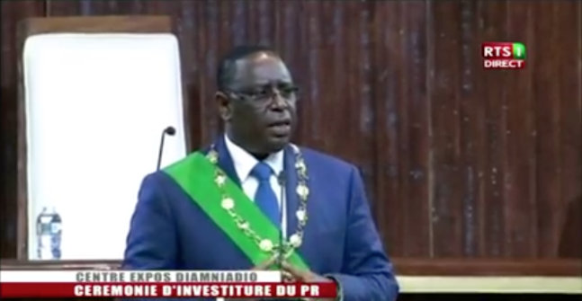 Macky Sall a officiellement prêté serment 