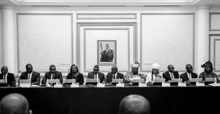 Les premières images du conseil des ministres du gouvernent Macky 2