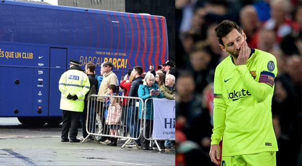 Fait Insolite ! Lionel Messi oublié à Anfield après une "Redsmontada"