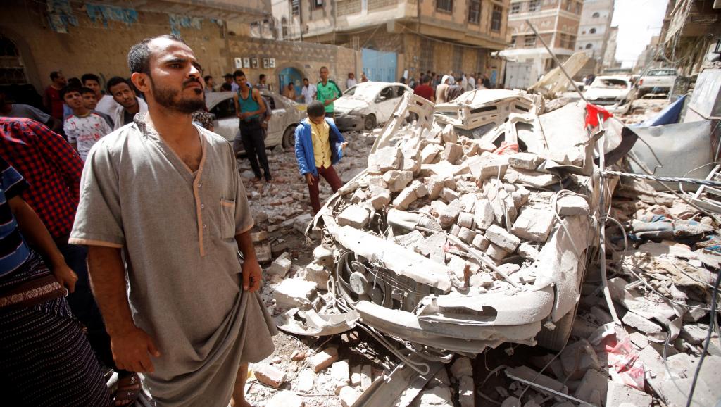 Mortelles frappes aériennes de la coalition sur la capitale yéménite, Sanaa