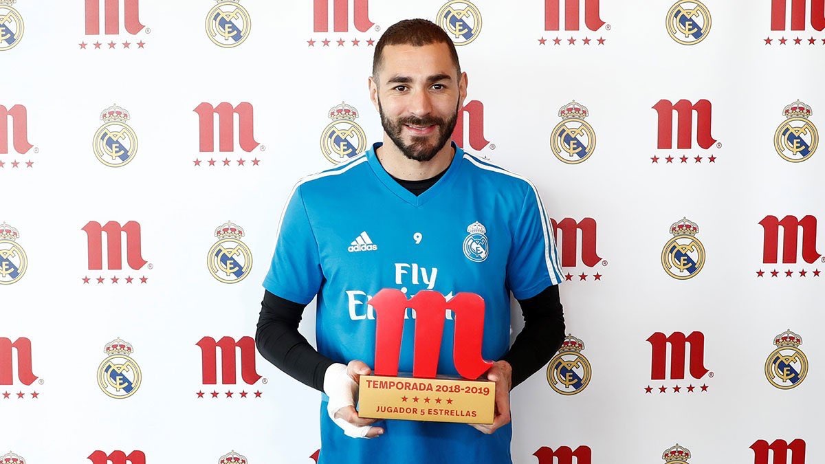Réal Madrid: Karim Benzema élu meilleur joueur de la saison