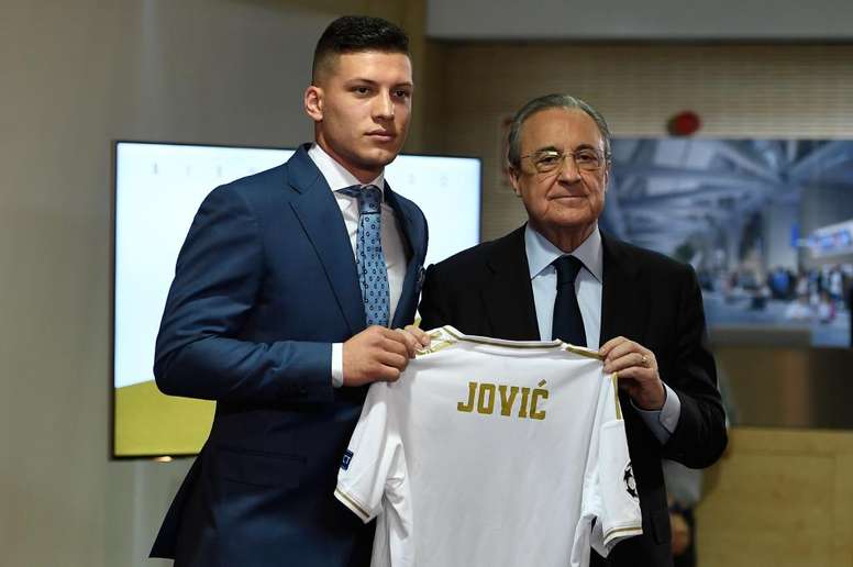 Luka Jovic "J'aimerais gagner la Ligue des champions"