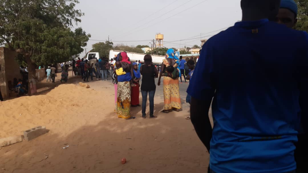 Mboro: un chauffeur de car "Ndiaga Ndiaye" meurt au volant de son véhicule à quelques mètres de l'endroit où le camion des ICS a tué le jeune Yatma Diop