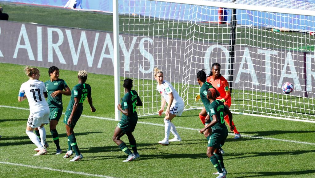 Mondial féminin 2019: les Nigérianes stoppées par l'Allemagne