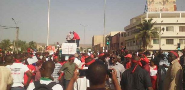 Le G7 considère que sa manifestation n'est pas interdite, selon Saourou Sène
