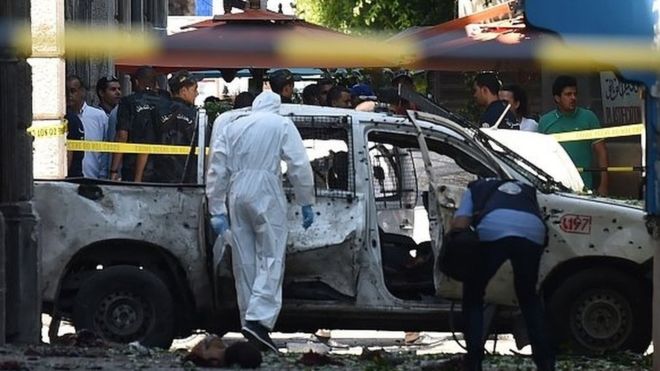 Un djihadiste se fait exploser en Tunisie