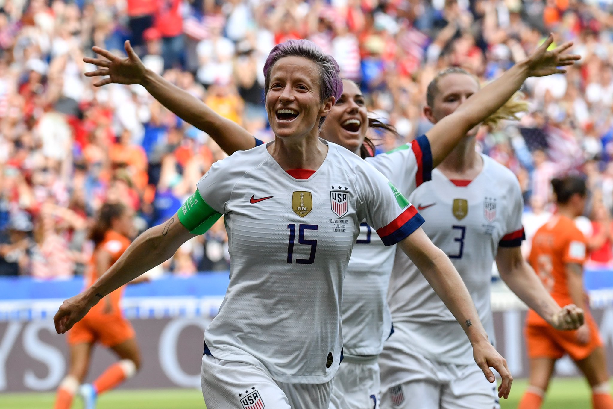 Coupe du monde de football féminin: les Etats-Unis conservent  leur titre
