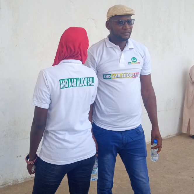 Brigade des affaires générales de la DIC: Aliou Sall a été accueilli à son arrivée par des dizaines de militants