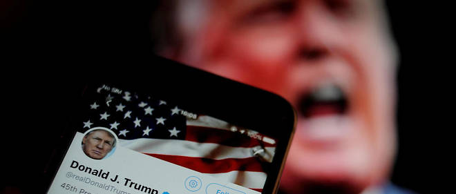 ​En un tweet, Trump mine la médiation française en Iran