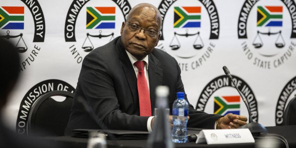 Afrique du Sud : l’audition du président Zuma suspendue, reprenne le vendredi 