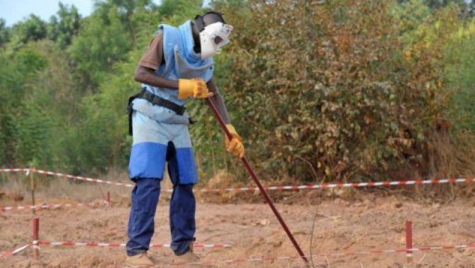 Casamance: la reprise hésitante du déminage