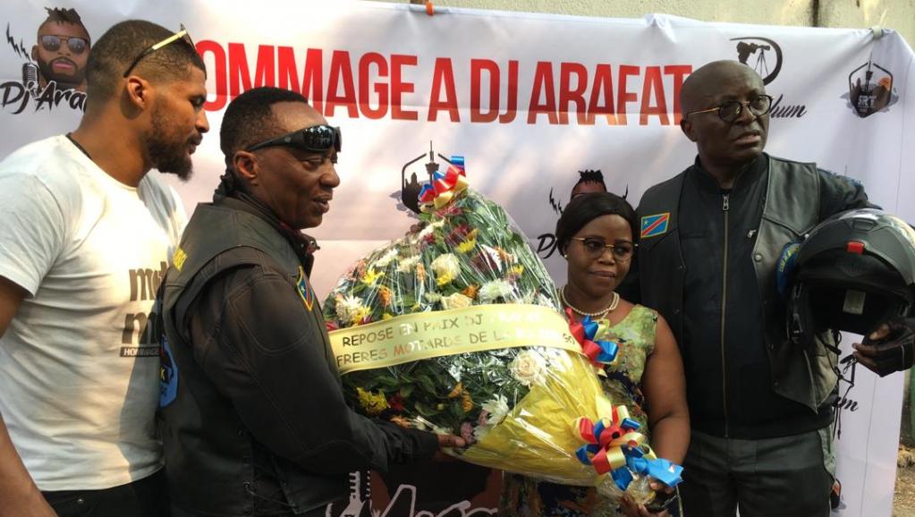 RDC: l'hommage des motards de Kinshasa à l’artiste ivoirien DJ Arafat