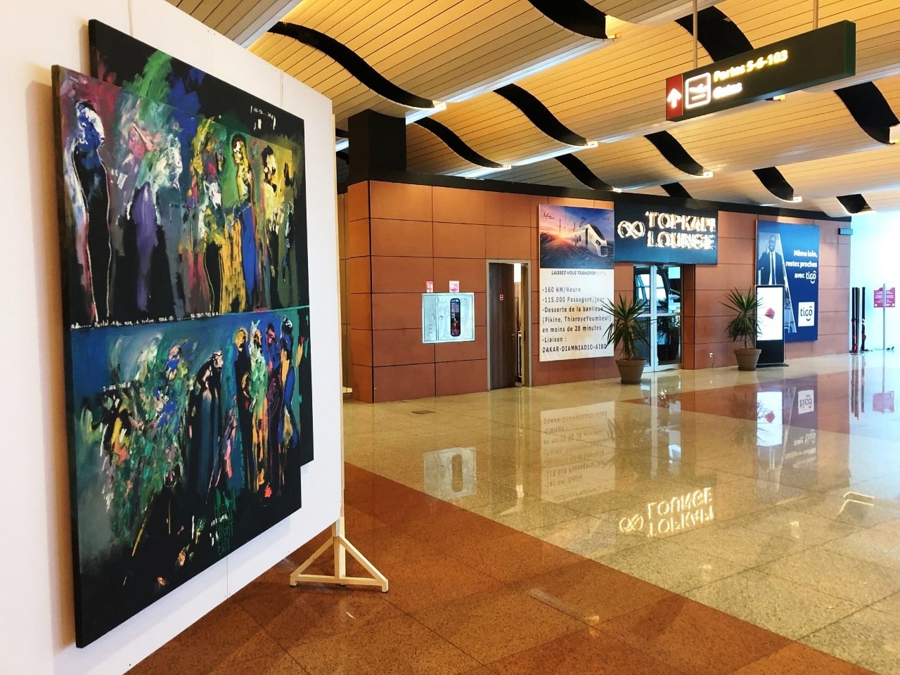L’aéroport Dakar Blaise Diagne a sa galerie d’art