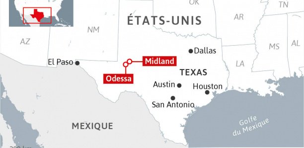 Une fusillade au Texas fait au moins 5 morts et 21 blessés, un tireur appréhendé