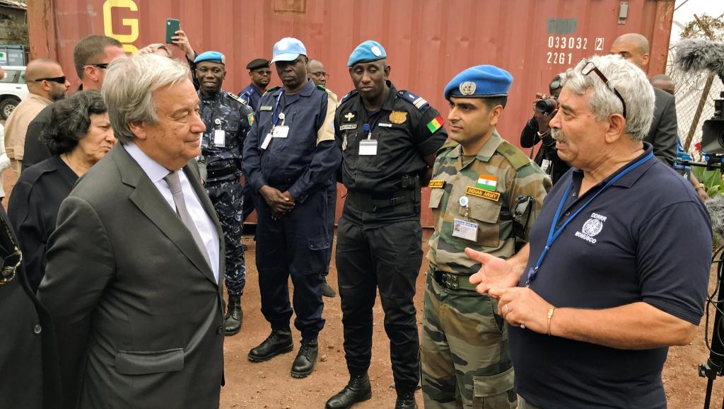 RDC: l'avenir de la Monusco au coeur de la rencontre Guterres-Tshisekedi