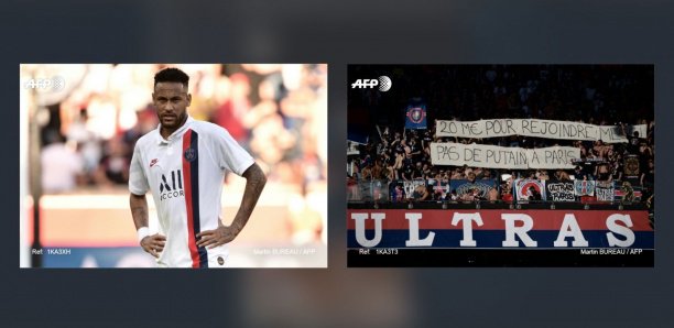 Ligne 1: Neymar insulté et sifflé par des supporters lors du match contre Strasbourg