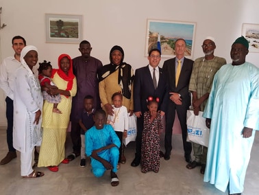 Deux enfants sénégalais envoyés en Israël par l’ONG SACH pour traiter leurs maladies du cœur