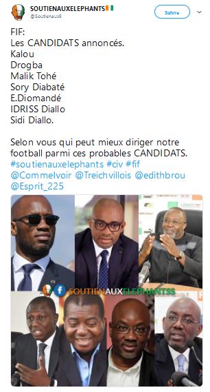 Didier Drogba veut présider la FIF: « Je vais rassembler le football ivoirien »