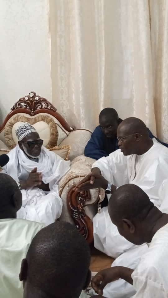 (Photos-Vidéo) : Visite de Khalifa Sall à Touba 