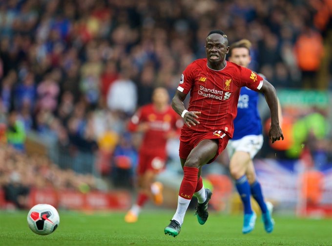 Pour son 100e match de Premier League, Sadio Mané ouvre le score face à Leicester