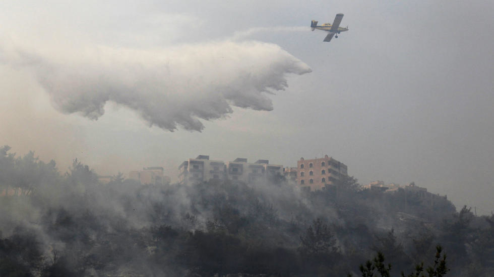 Le Liban en proie à des centaines d'incendies