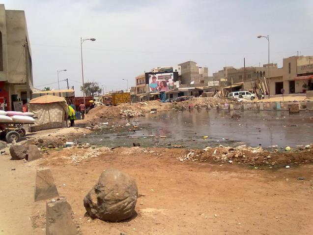 Eaux usées à l’unité 15 des Parcelles Assainies : les habitants interpellent l’Etat ​