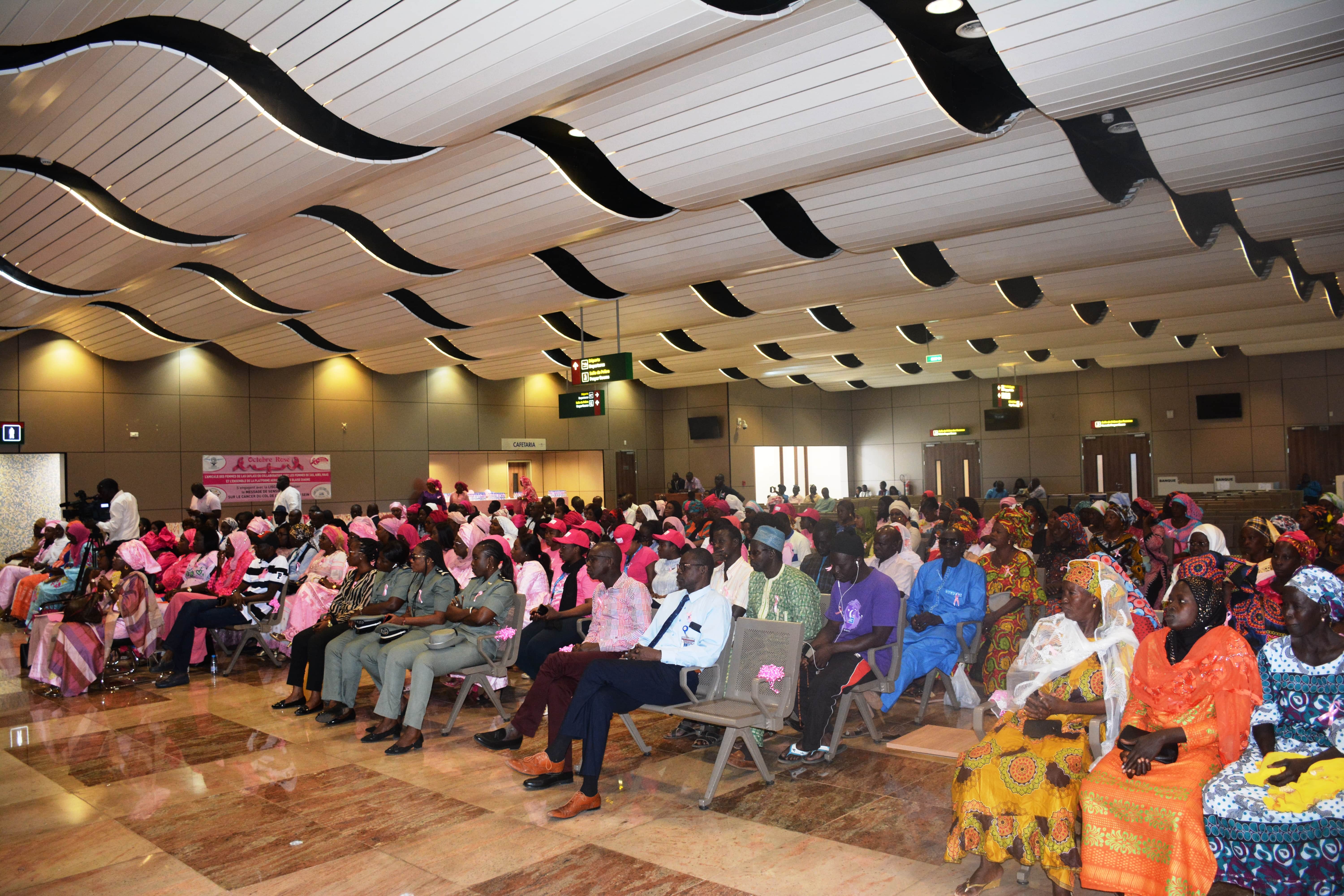 Octobre rose à l’aéroport Dakar Blaise Diagne : Grande mobilisation des agents et engagement des autorités pour faire face aux cancers