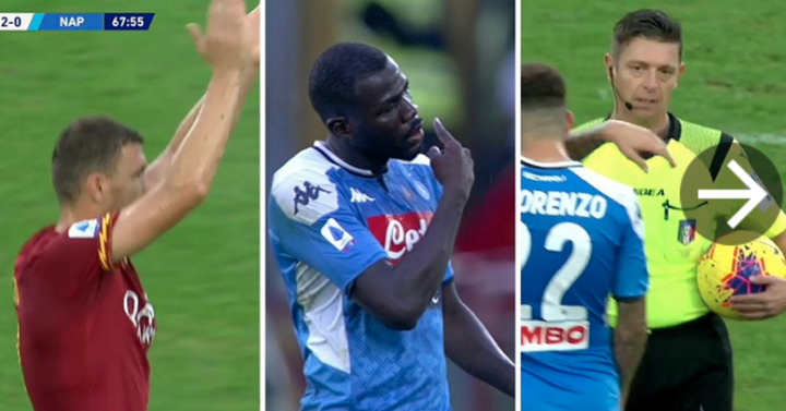 Rome-Naples arrêté pour des cris racistes sur Kalidou Koulibaly