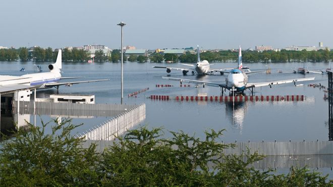 Changement climatique : l'élévation du niveau de la mer affectera "trois fois plus de personnes en 2100"