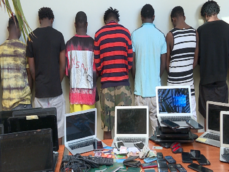 Cybercriminalité: 50 malfrats dont des Nigérians mis aux arrêtes par la Gendarmerie  