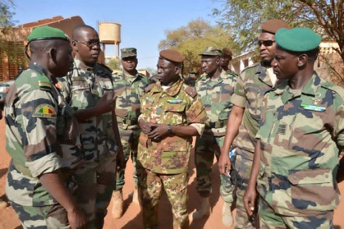 1ère Région Militaire (Gao): Visite aux blessés d’Indelimane