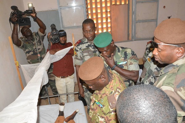 1ère Région Militaire (Gao): Visite aux blessés d’Indelimane